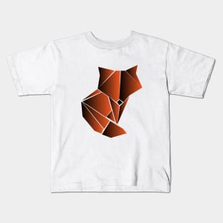 Geometric fox Kids T-Shirt